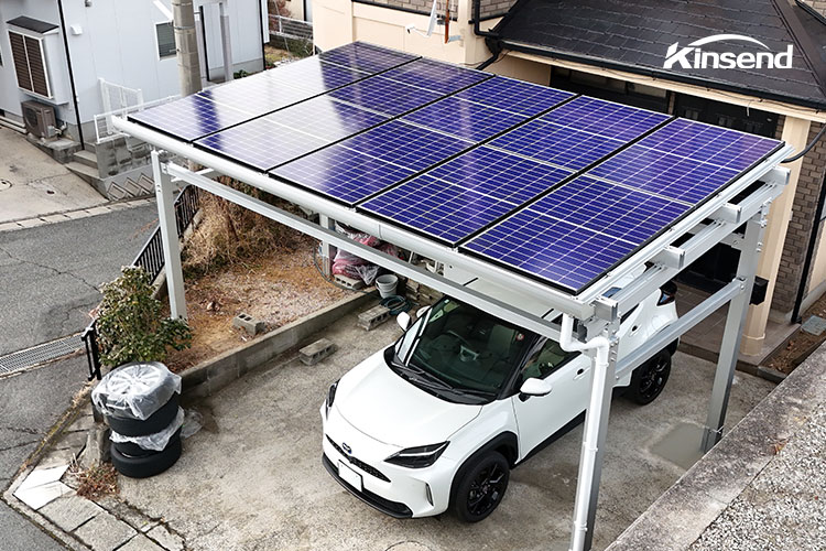 waterproof solar carport