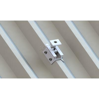 Fixed trapezoidal Metal Roof Mounting System