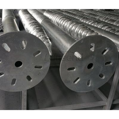 Galvanized Ground Screw With Flange