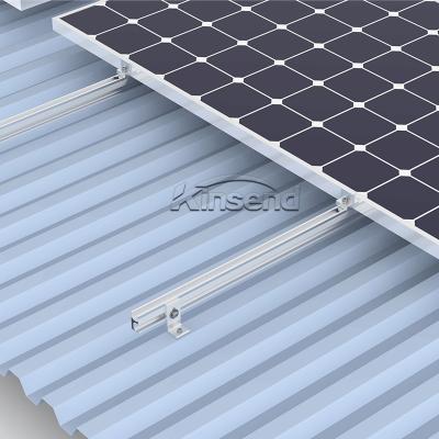 Solar PV Mounting Tin Roof Hooks Aluminum L Feet Heightening type