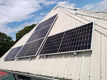 Universal Trapezoidal Metal Rooftop Mounting System , Philippines