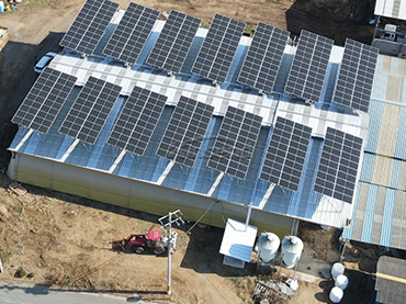 Metal Roof Mounting System  85KW, Korea