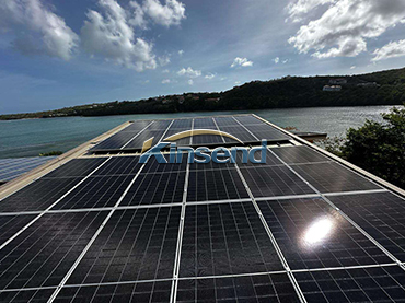 Solar Mounting on Metal Roof , Grenada
