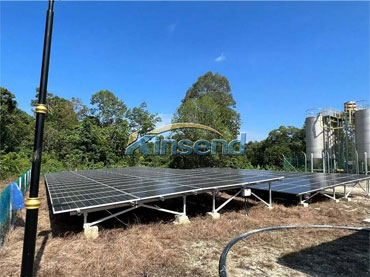 Concrete Foundation Ground Aluminum Structures