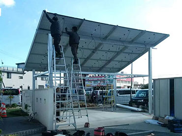 Waterproof Carport Solar Mounting System ,Japan