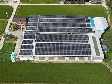 Metal Roof Mounting System  98KW, Korea