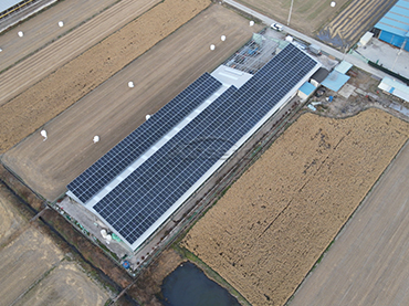 Metal Roof Mounting System 195KW, Korea 