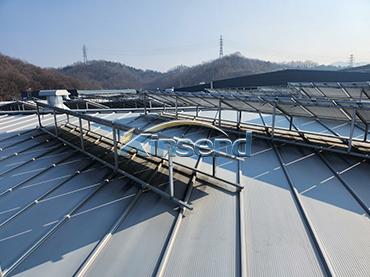 Adjustable Tripod Metal Rooftop Mounting Structure  500KW